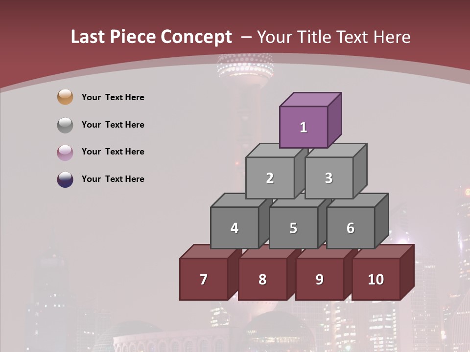 Asian Ornate Ornament PowerPoint Template