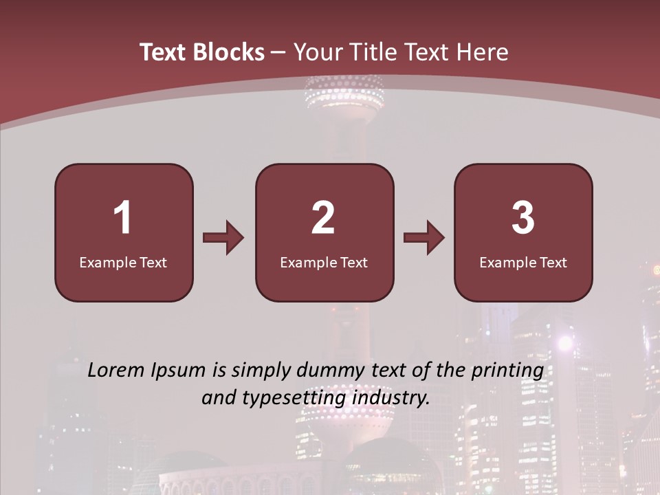 Asian Ornate Ornament PowerPoint Template