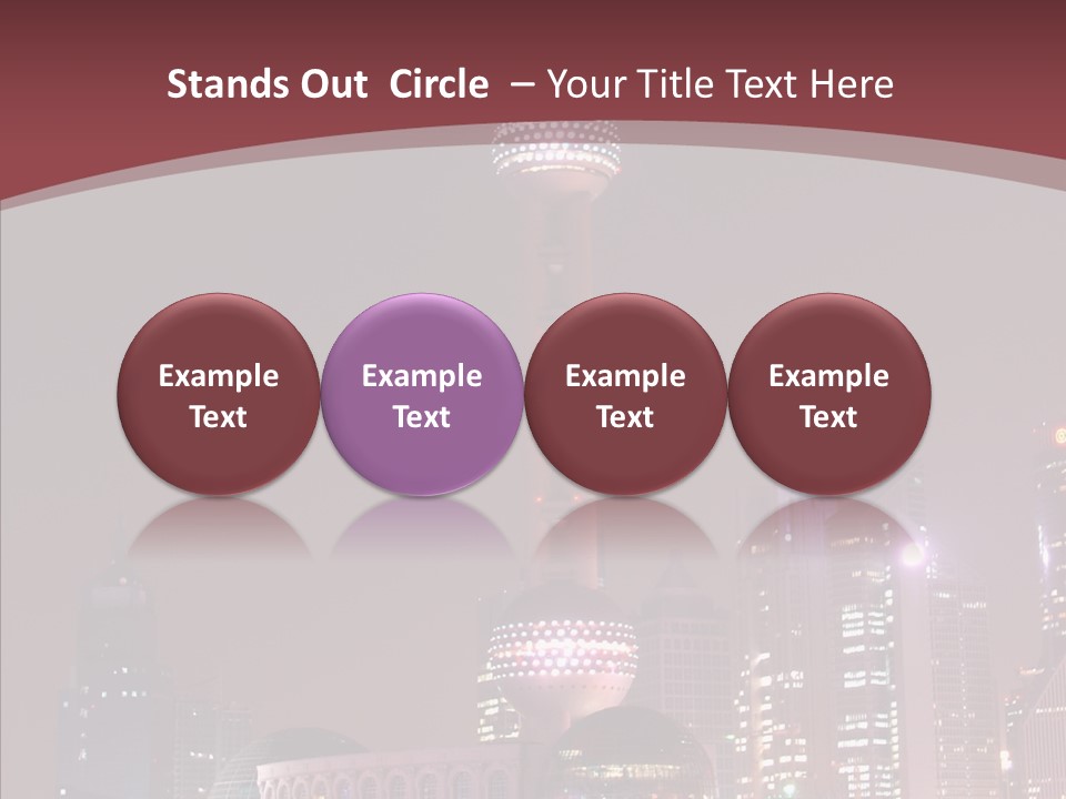 Asian Ornate Ornament PowerPoint Template