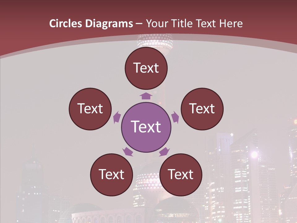 Asian Ornate Ornament PowerPoint Template