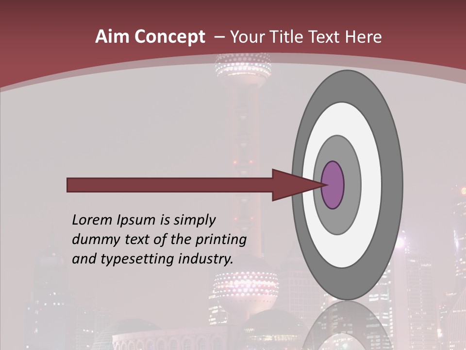 Asian Ornate Ornament PowerPoint Template