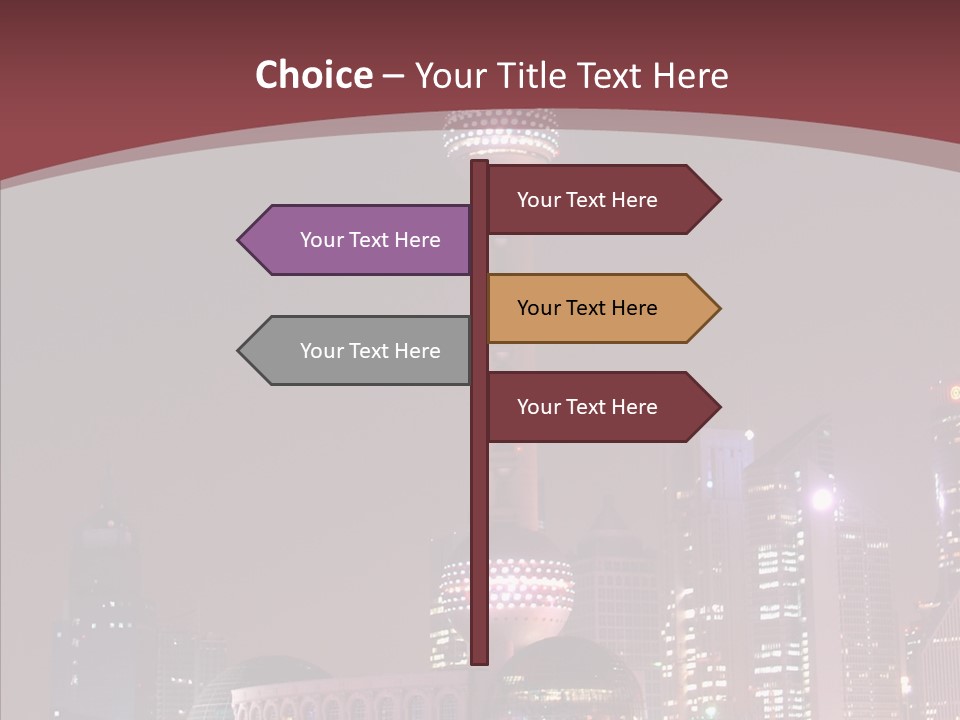 Asian Ornate Ornament PowerPoint Template