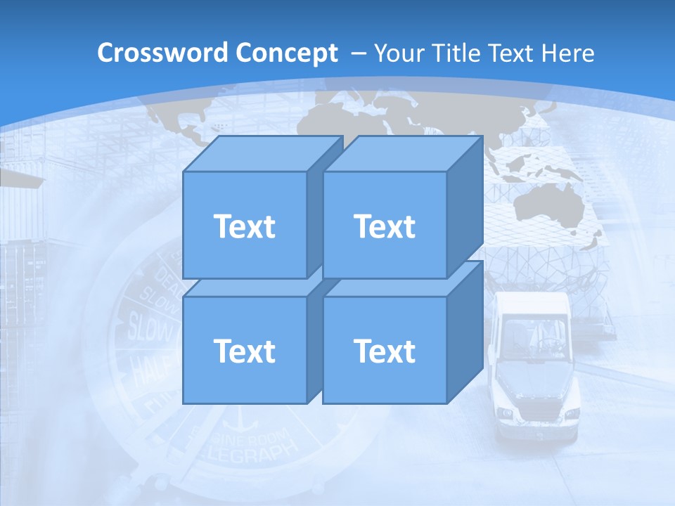 World Freight Concept PowerPoint Template