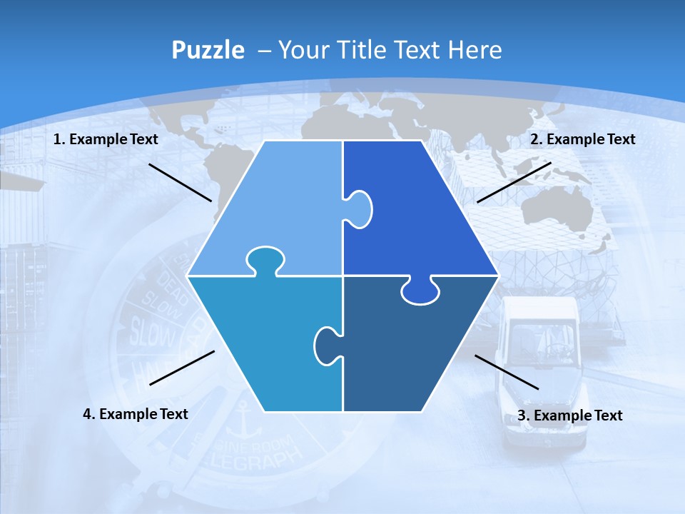 World Freight Concept PowerPoint Template