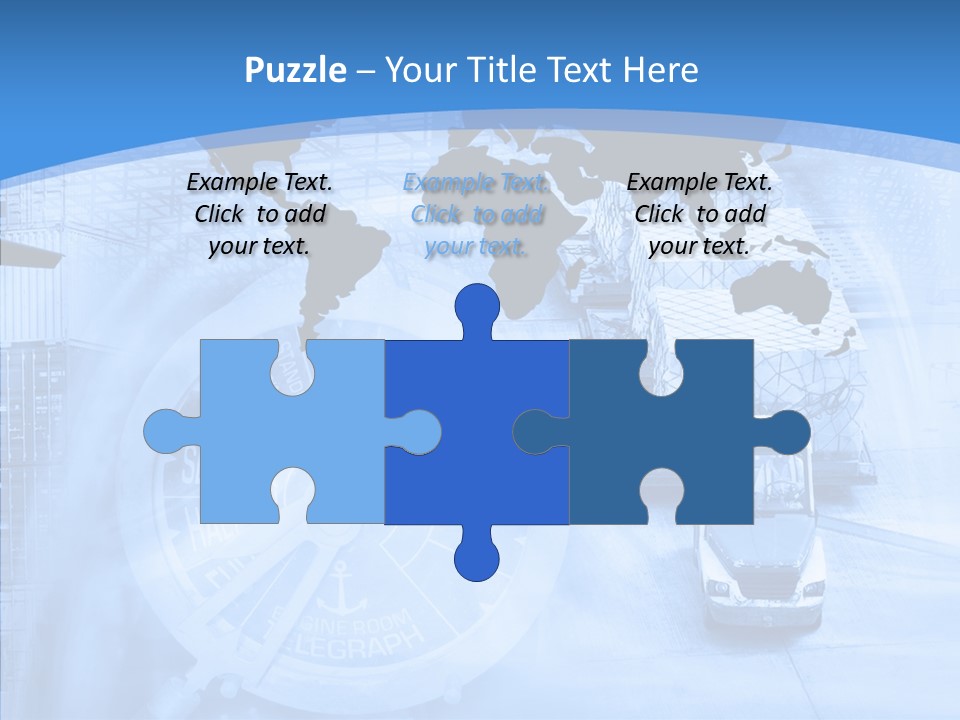 World Freight Concept PowerPoint Template