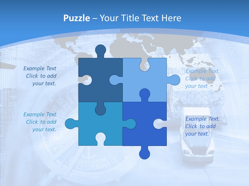 World Freight Concept PowerPoint Template