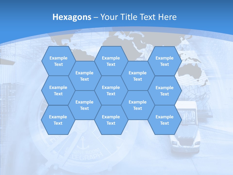 World Freight Concept PowerPoint Template