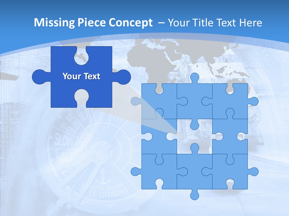 World Freight Concept PowerPoint Template