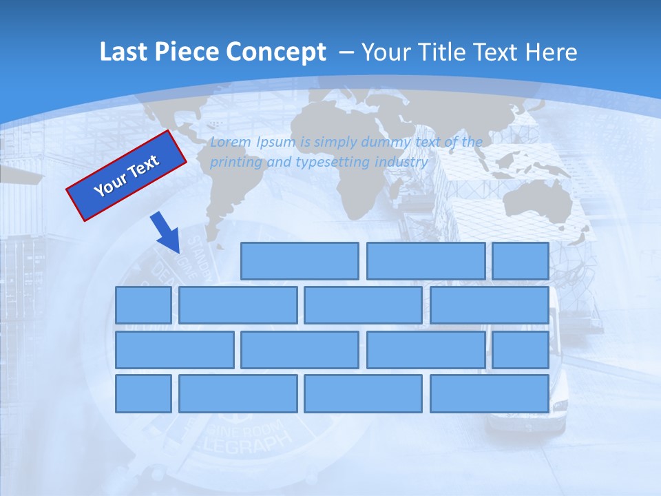 World Freight Concept PowerPoint Template