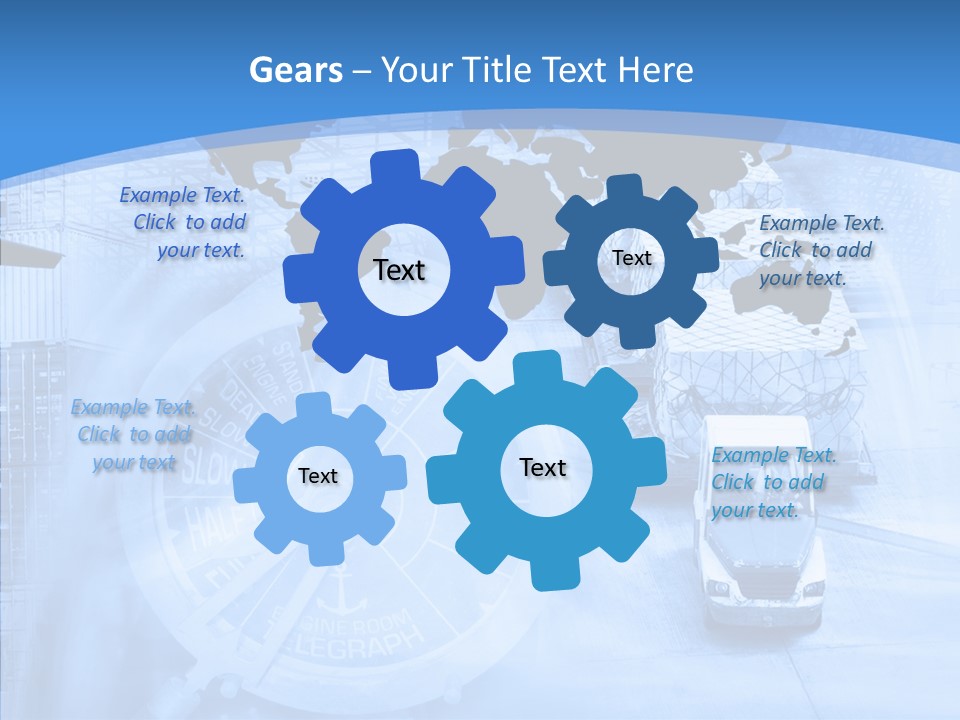 World Freight Concept PowerPoint Template