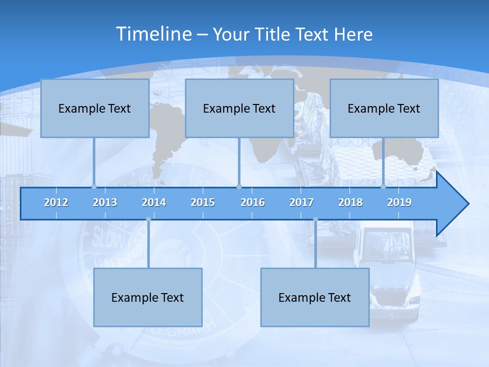 World Freight Concept PowerPoint Template
