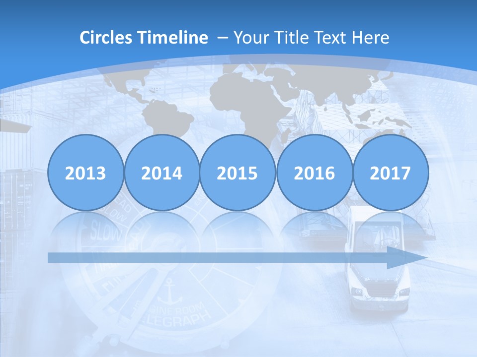 World Freight Concept PowerPoint Template