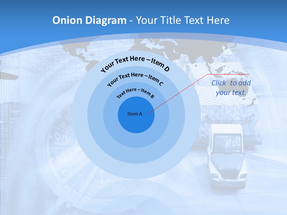 World Freight Concept PowerPoint Template