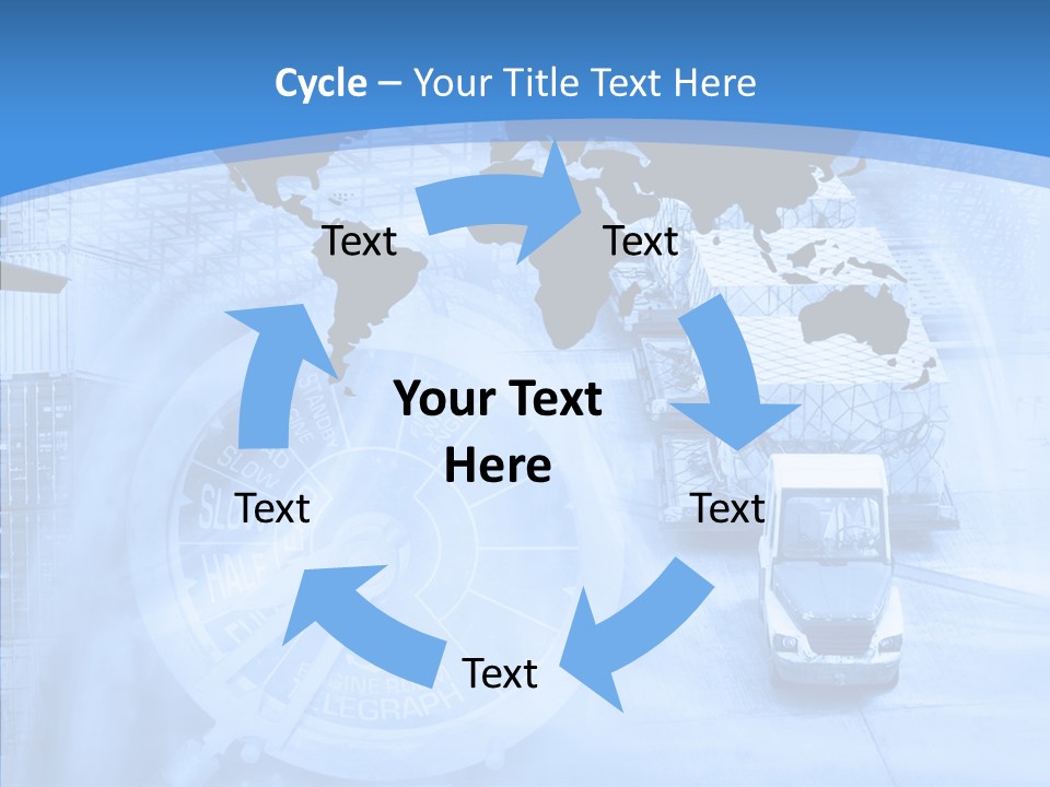 World Freight Concept PowerPoint Template