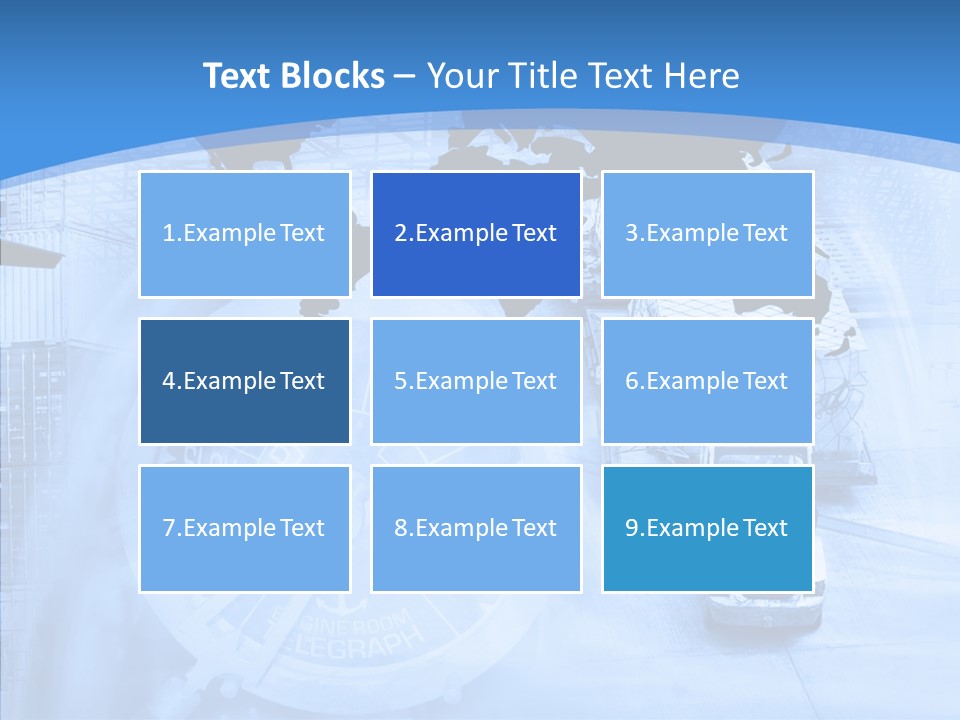 World Freight Concept PowerPoint Template