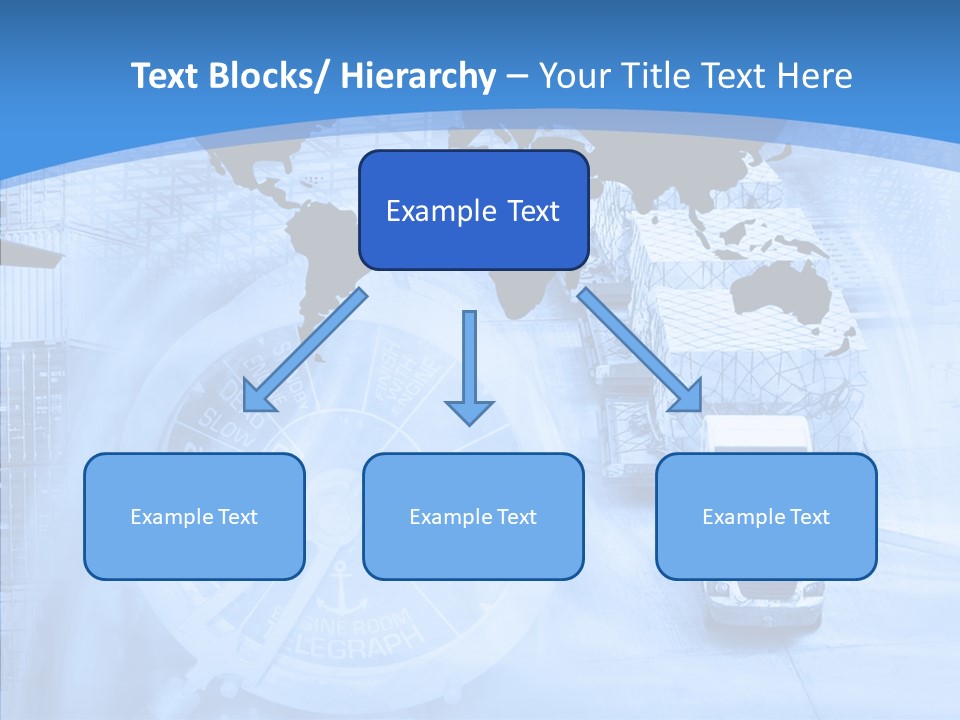 World Freight Concept PowerPoint Template