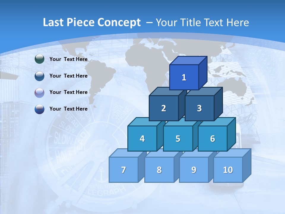 World Freight Concept PowerPoint Template