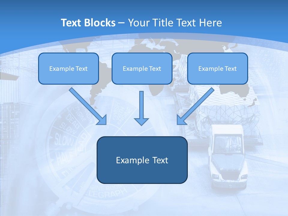 World Freight Concept PowerPoint Template