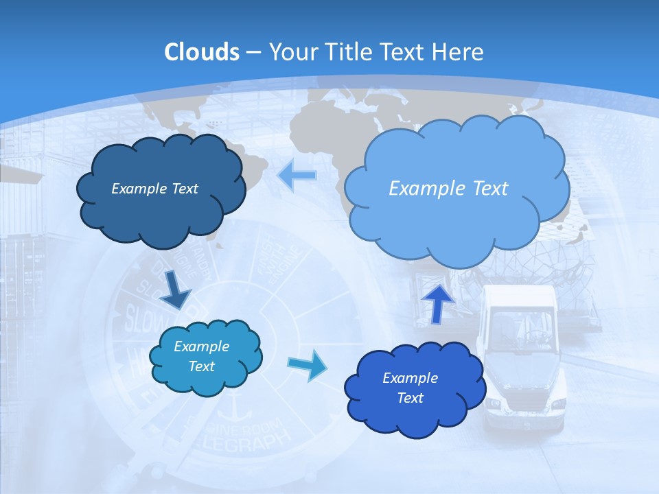 World Freight Concept PowerPoint Template