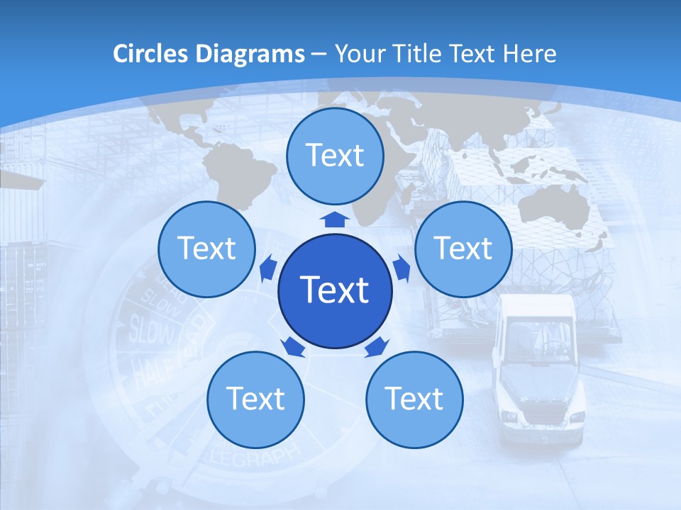 World Freight Concept PowerPoint Template