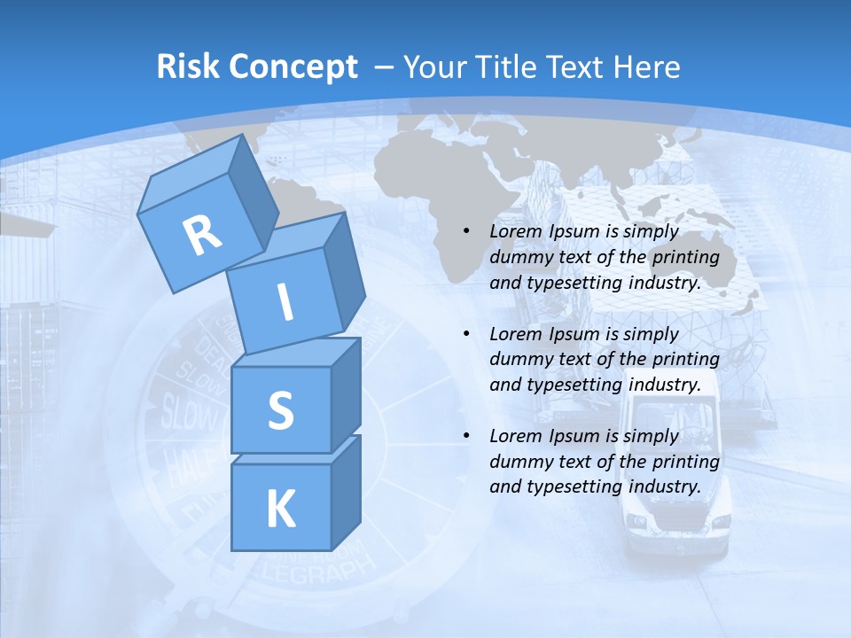 World Freight Concept PowerPoint Template