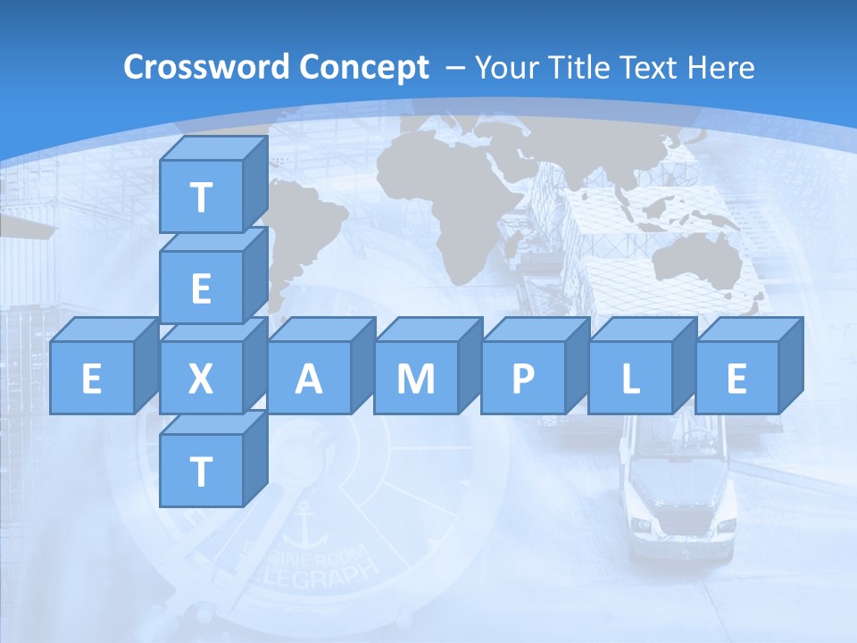 World Freight Concept PowerPoint Template