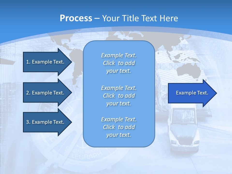 World Freight Concept PowerPoint Template
