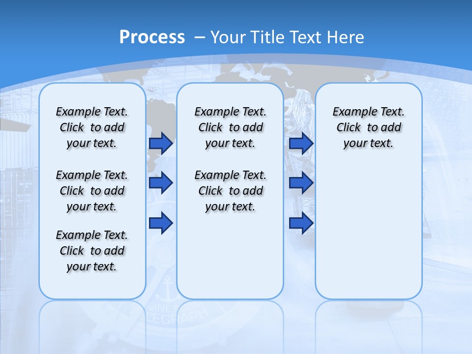World Freight Concept PowerPoint Template