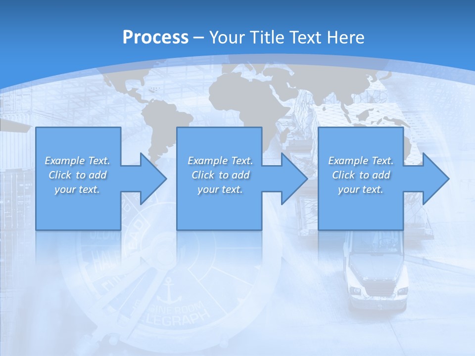 World Freight Concept PowerPoint Template
