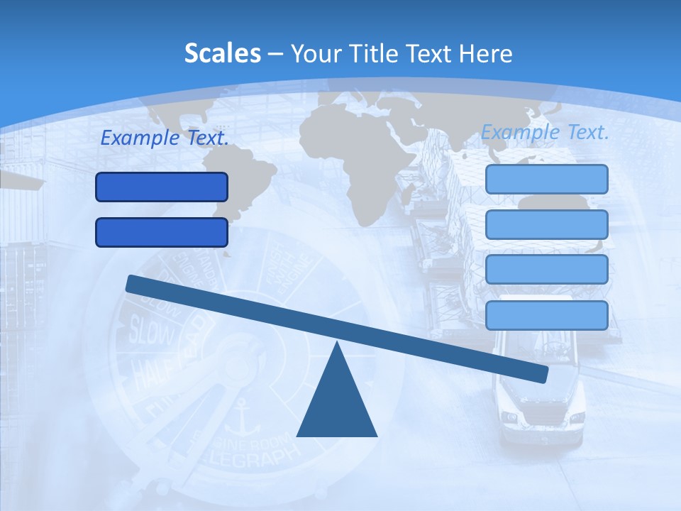 World Freight Concept PowerPoint Template