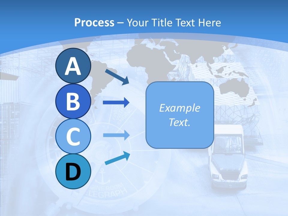 World Freight Concept PowerPoint Template