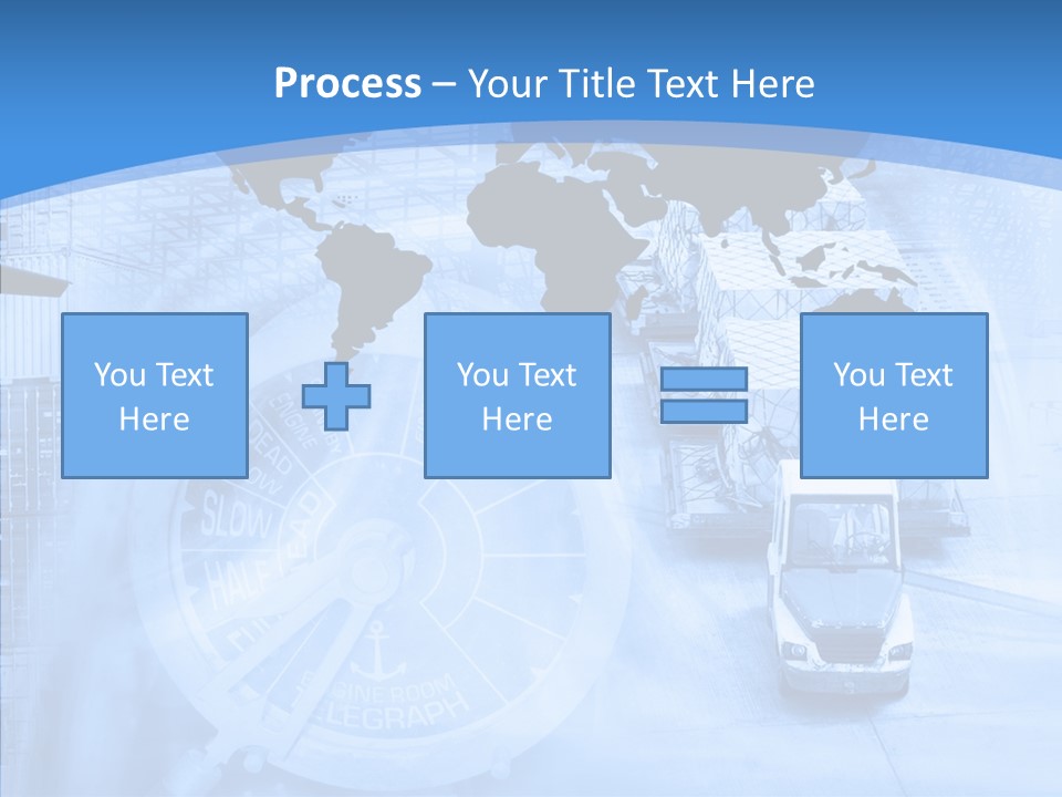 World Freight Concept PowerPoint Template