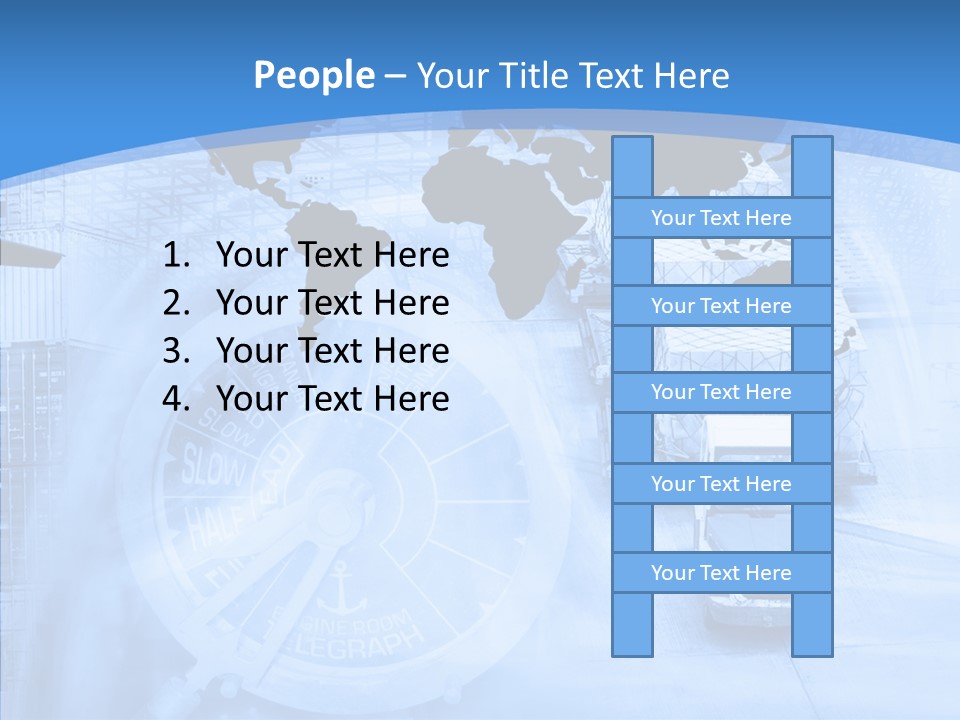 World Freight Concept PowerPoint Template