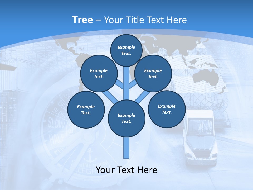 World Freight Concept PowerPoint Template