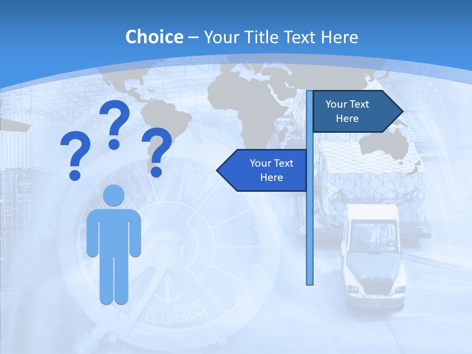 World Freight Concept PowerPoint Template