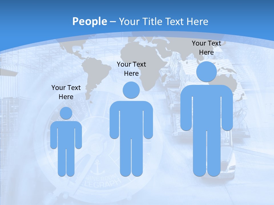 World Freight Concept PowerPoint Template