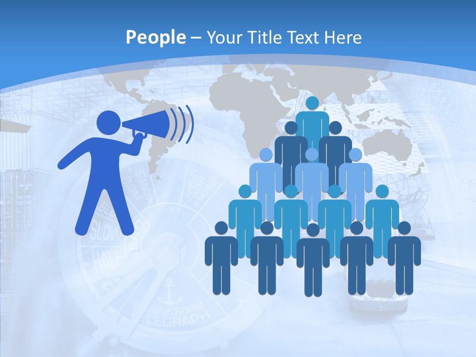 World Freight Concept PowerPoint Template