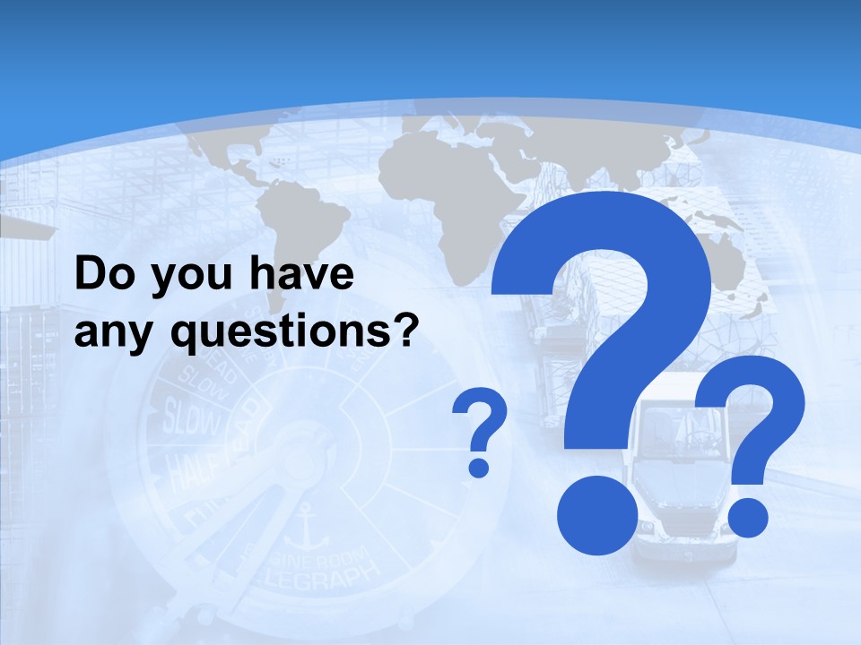 World Freight Concept PowerPoint Template