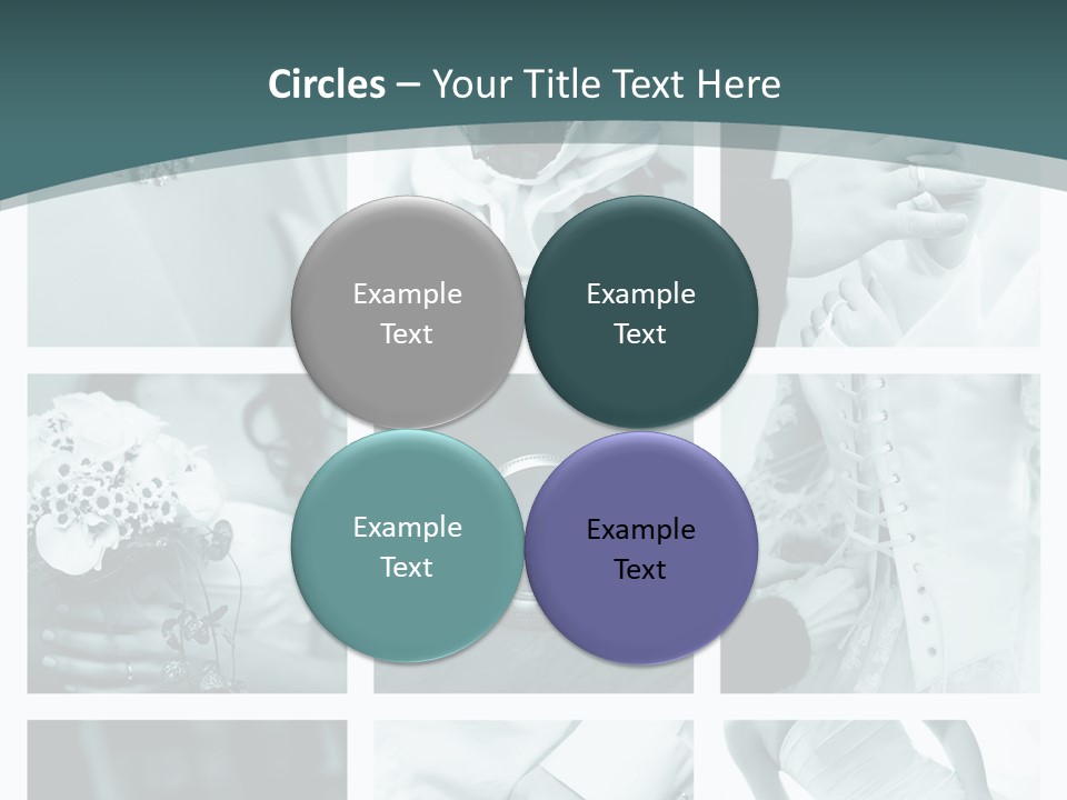 Ring Shoes Suit PowerPoint Template