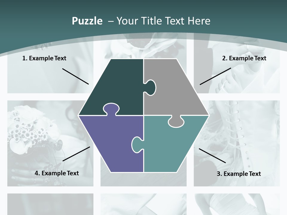 Ring Shoes Suit PowerPoint Template