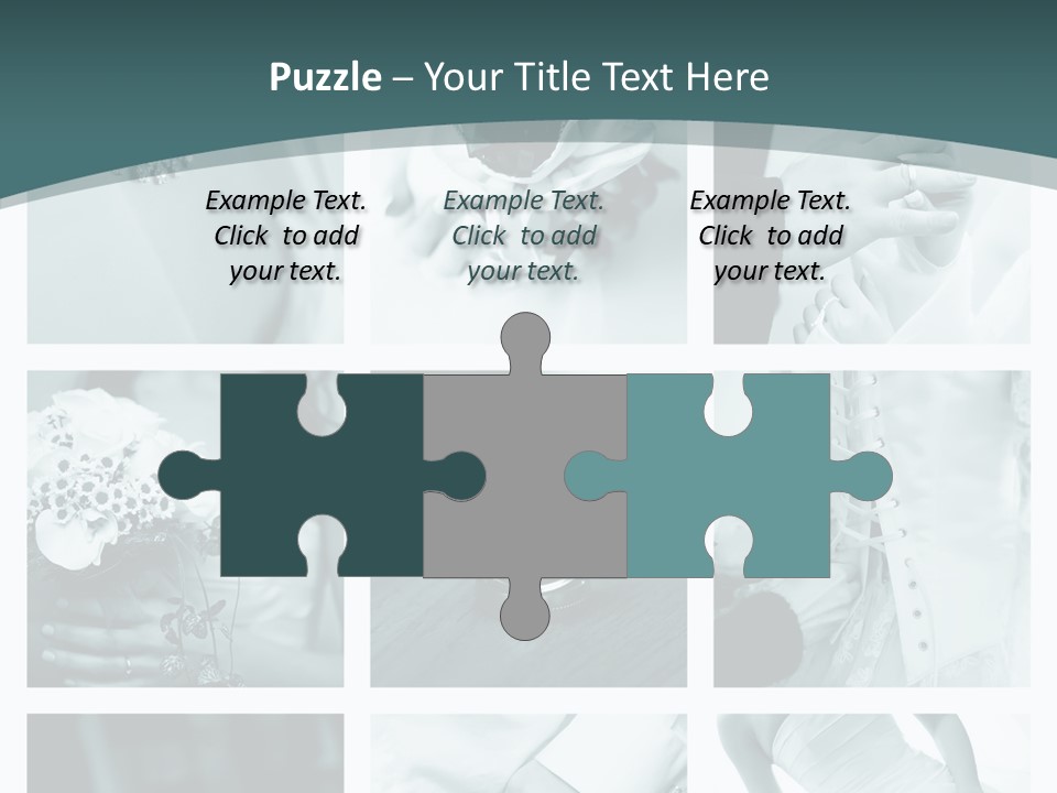 Ring Shoes Suit PowerPoint Template