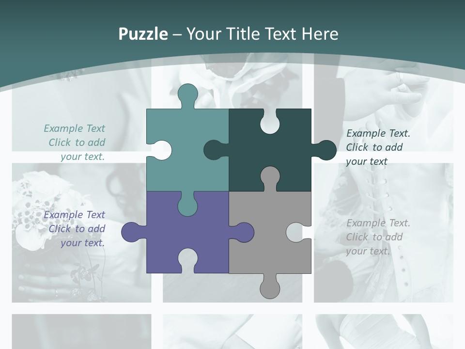 Ring Shoes Suit PowerPoint Template