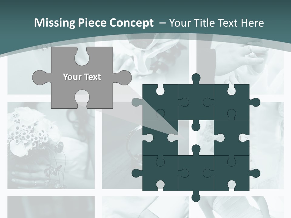 Ring Shoes Suit PowerPoint Template