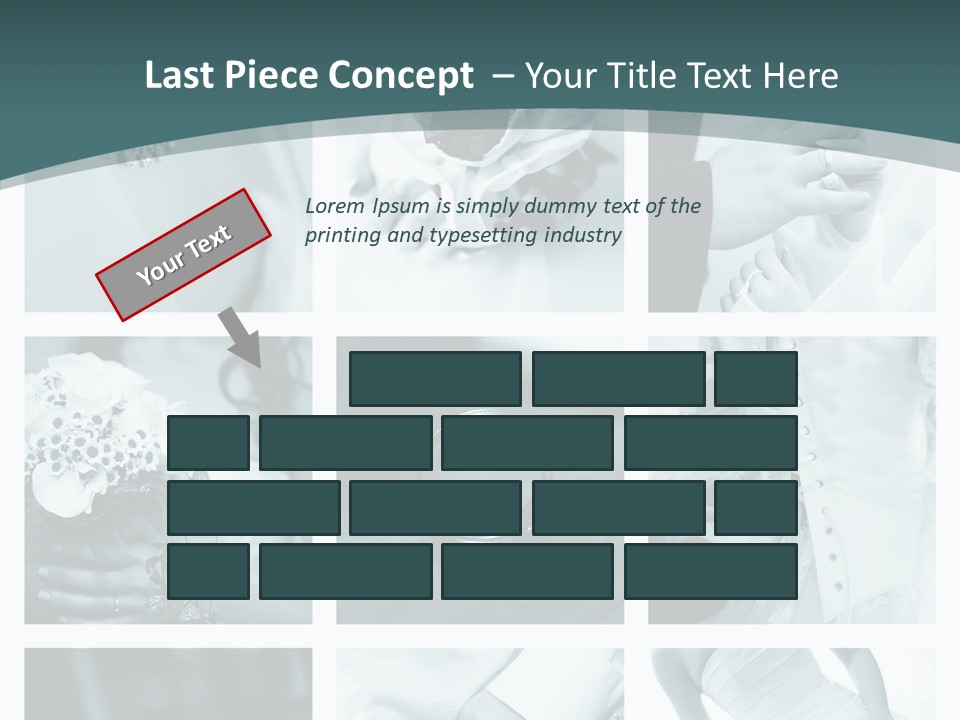 Ring Shoes Suit PowerPoint Template