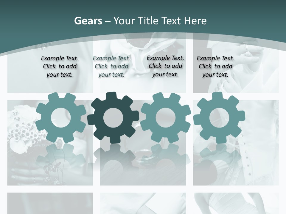 Ring Shoes Suit PowerPoint Template