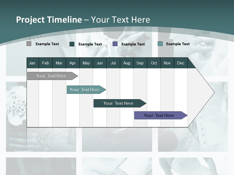 Ring Shoes Suit PowerPoint Template