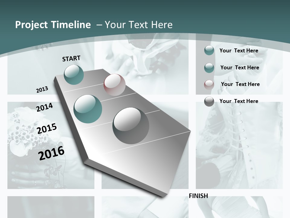 Ring Shoes Suit PowerPoint Template