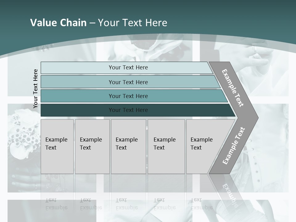 Ring Shoes Suit PowerPoint Template