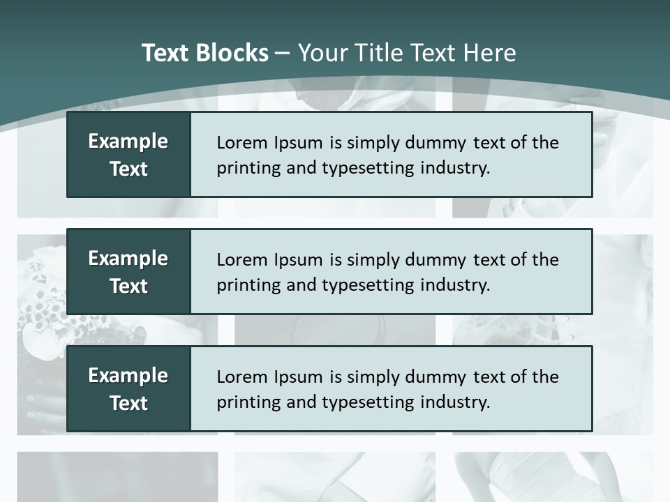 Ring Shoes Suit PowerPoint Template