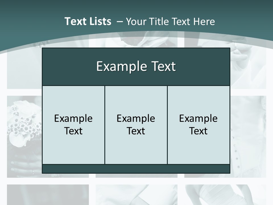 Ring Shoes Suit PowerPoint Template